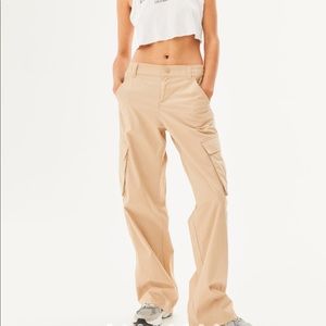 H&M wide leg low rise Cargo pants